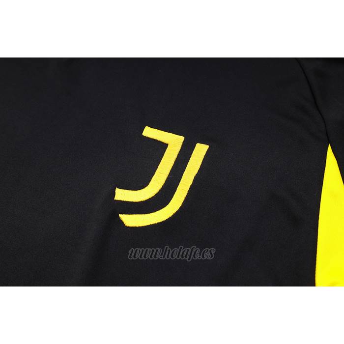 Chandal del Juventus Manga Corta 2023-2024 Negro - Pantalon Corto